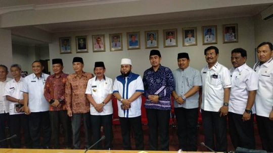 Walikota Bengkulu Tawari Herman HN “Nyagub” di Bengkulu