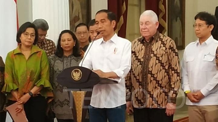 Jokowi Umumkan 51,2 Persen Saham Freeport Resmi Beralih ke Inalum