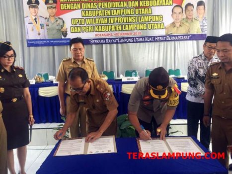 Pendidikan Lalu Lintas akan Diajarkan di SD-SMP-SMA di Lampura Mulai 2019