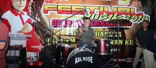 Nanang Ermanto Buka Festival Musik Gerbang Krakatau 2018