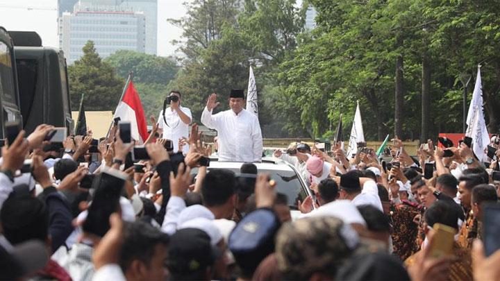 Ini Kata Sambutan Lengkap Prabowo Subianto di Reuni Akbar 212