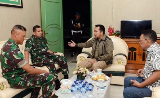 Tsunami Selat Sunda, Gubernur Lampung Koordinasi dengan Pangdam Sriwijaya
