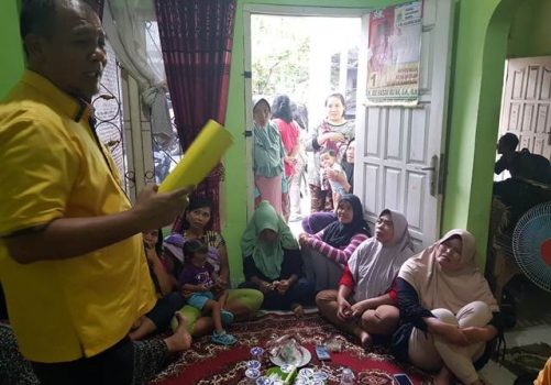Di Kelurahan Kedamaian, Abi Hasan Mu’an Tampung Keluhan Ibu-Ibu Soal Bantuan Sosial