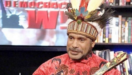 Benny Wenda Tuduh Berita Pembunuhan Pekerja di Nduga Sebagai Propaganda Indonesia
