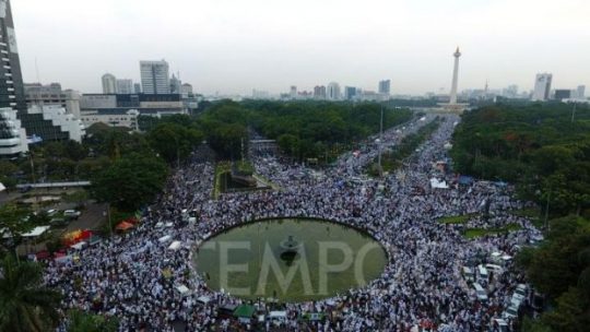 Kapitra Ampera: Pendukung Prabowo Hanya Sebesar Massa Reuni 212