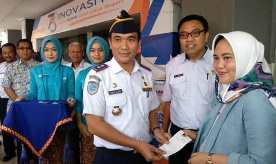 Walikota Bandarlampung Apresiasi Peluncuan E-Tiket Damri-PT KAI