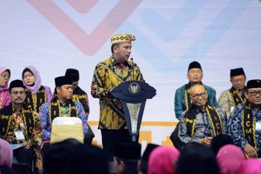 Di Silaknas ICMI, Gubernur Ridho: Lampung akan Jadi Pusat Pertumbuhan Ekonomi Baru