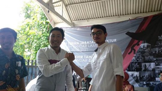 Jabatan Direktur LBH Bandarlampung Diserahterimakan