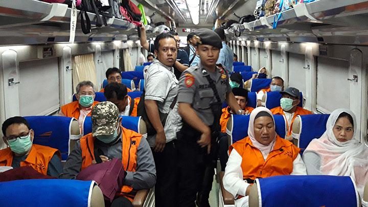 Diborgol, 12 Anggota DPRD Kota Malang Dipindah ke Rutan Medaeng