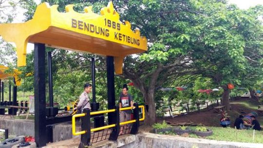Pemuda Talang Baru Sulap Bendungan Way Ketibung Jadi Objek Wisata “Wisbend”