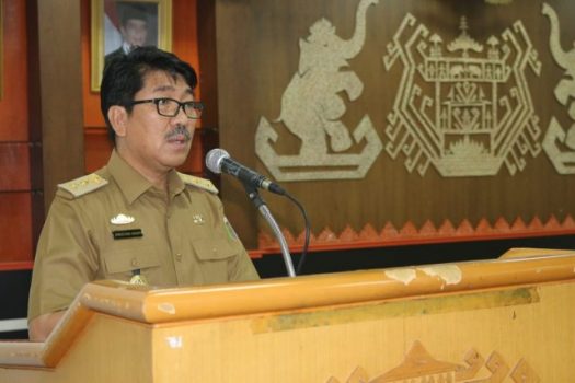 Pj. Sekdaprov Hamartoni Buka Rakor Pengurus Korpri Se-Provinsi Lampung