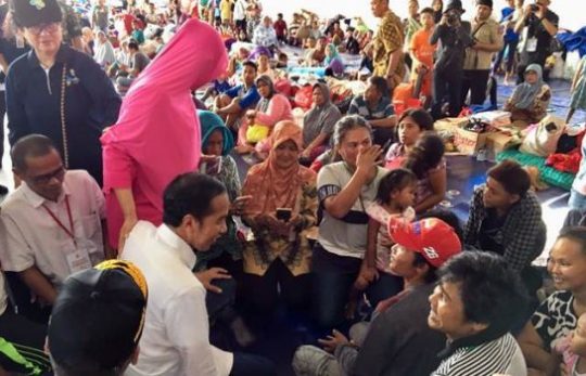 Curhat kepada Jokowi, Warga Pulau Sebesi Juga Ingin Rumahnya Direlokasi