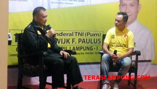 Pemilu 2019, Ini Alasan Mantan Danjen Kopassus Lodewijk Freidrich Paulus Maju di Dapil Lampung