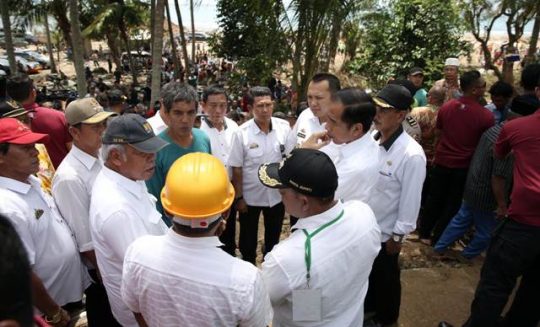 Pemprov Lampung Siap Bantu Relokasi Rumah Warga Korban Tsunami di Lamsel