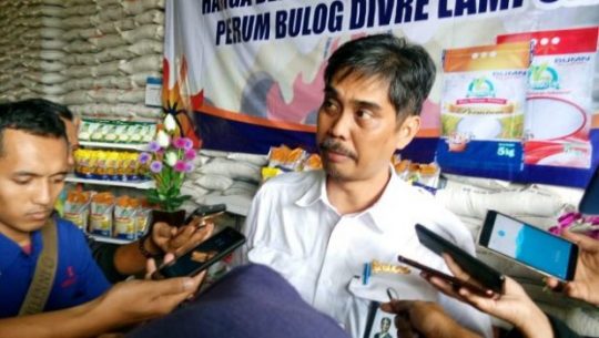 Bulog Divre Lampung Jamin Stok Beras 12 Bulan ke Depan