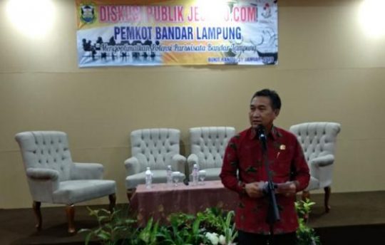 Badri Tamam: Bandarlampung Sudah Jadi Tujuan Wisata