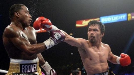 Tinju Dunia: Manny Pacquiao Kalahkan Adrien Broner