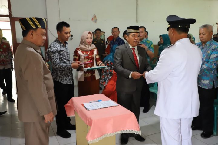Jabatan Camat Belalau Lampung Barat Diserahterimakan