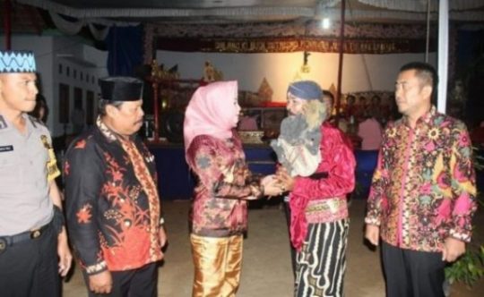 Ini Pesan Bupati Winarti pada HUT ke-10 Kampung Panca Mulya