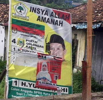 Ini Kata Rakhmat Husein Soal Perusakan APK Caleg Golkar Yuhadi