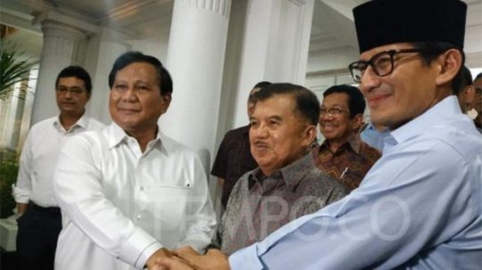 Jusuf Kalla: Prabowo Bayar Tunai USD 150 Juta Lahan di Kaltim