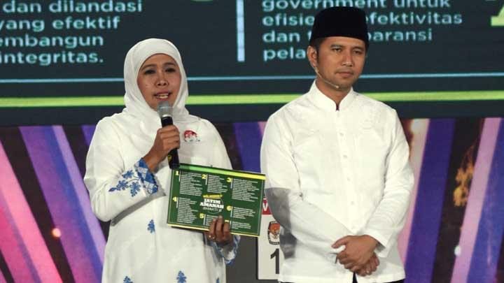 Khofifah dan Emil Dardak akan Dilantik Jokowi pada Rabu Sore