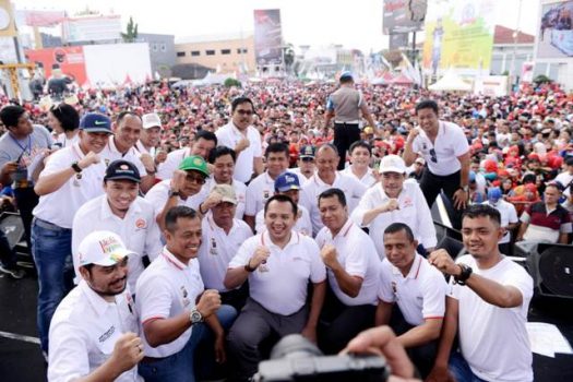 Milenial Road Safety Festival, Warga Lampung Nikmati 15.680 Buah Durian Gratis