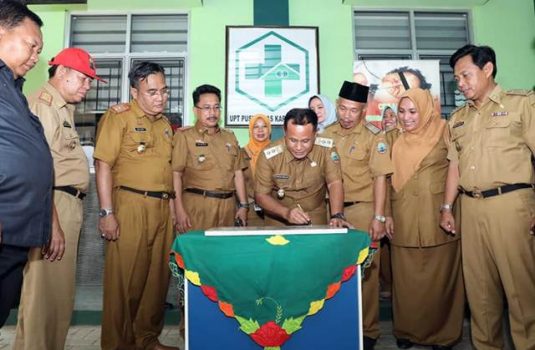Plt Bupati Lampung Selatan Resmikan Puskesmas Karanganyar