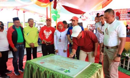 Bupati Parosil Meresmikan Puskesmas Rawat Inap Fajar Bulan