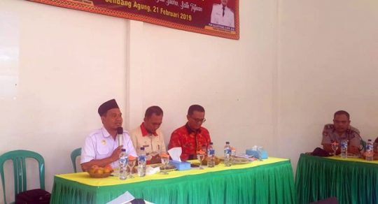Ahmad Mufti Salim akan Perjuangkan Terwujudnya Puskesmas Rawat Inap di Sendang Agung