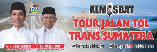 Almisbat Akan Gelar Tour Jalan Tol Trans Sumatera (JTTS)