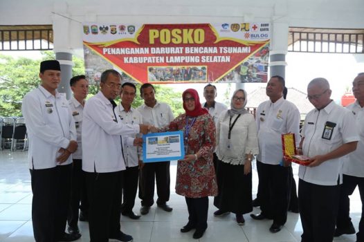 BKKBN Salurkan Bantuan Untuk Korban Tsunami Lampung Selatan