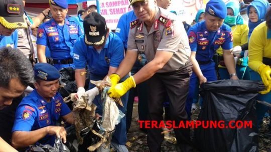 Herman HN Imbau Warga Bandarlampung tidak Buang Sampah Sembarangan