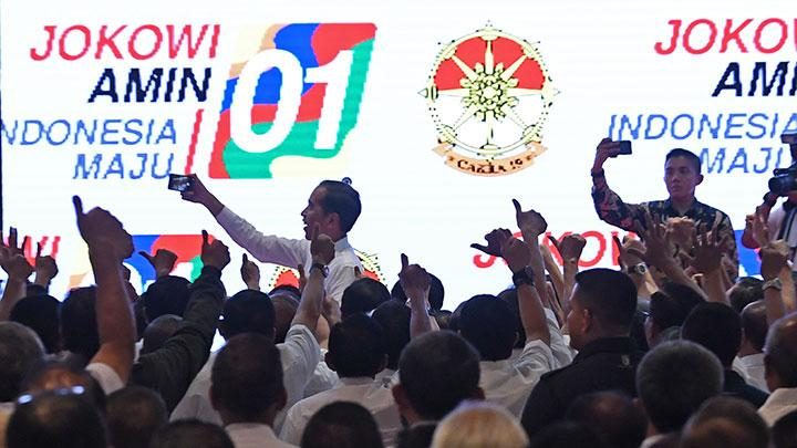 Pilpres 2019, Purnawirawan TNI – Polri Deklarasi Dukung Jokowi – Ma’ruf