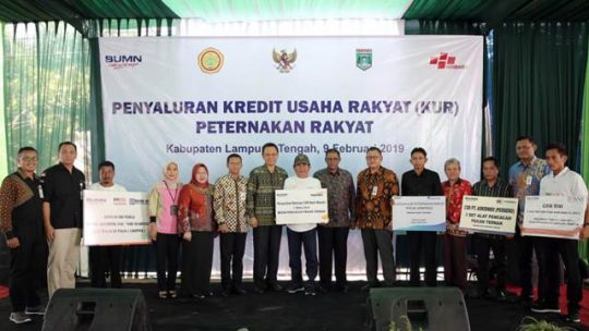 KUR Peternakan, Gubernur Ridho Optimistis Lampung Jadi Lumbung Pangan Dunia