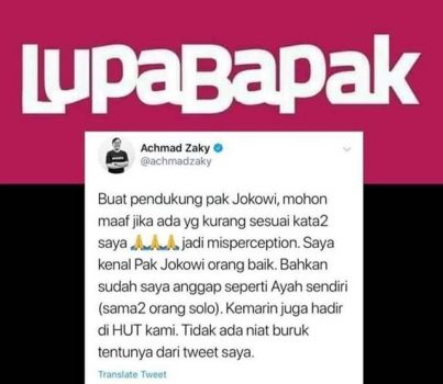 Cuitan Bos Bukalapak Achmad Zaky Picu #uninstallbukalapak dan Frase Lupa Bapak