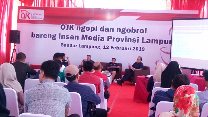 OJK Gelar Coffee Morning Bersama Para Jurnalis Lampung