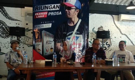Hendri Setiadi Luncurkan Novel #Kawanlama