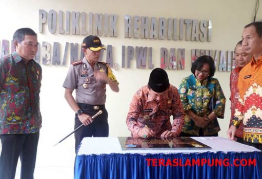 Pertama di Indonesia, Bandarlampung Miliki Poliklinik Rehabilitasi Pecandu Narkoba dan Penderita HIV-AIDS
