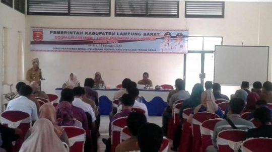 Disosialisasikan, UMK Lampung Barat 2019 Sebesar Rp2,3 Juta