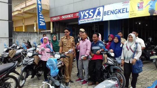 261 Pendamping PKH Lampung Selatan Dapat Bantuan Sepeda Motor