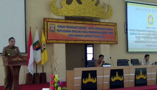 Herman HN Minta Kepala OPD Bandarlampung Perhatikan Hasil Musrenbang
