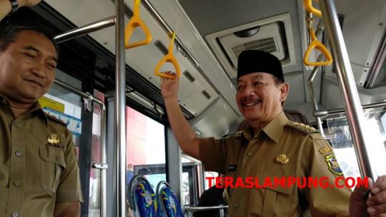 Herman HN Minta Bus Trayek Panjang-Rajabasa Beroperasi Mulai Pukul 06.00 WIB