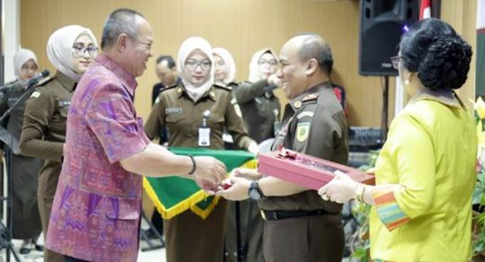 Wagub Bachtiar Basri Lepas Kajati Lampung Masuki Purna Tugas
