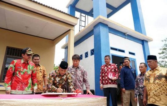Plt Bupati Lampung Selatan Resmikan Pamsimas di Desa Hatta