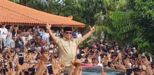 Pidato di Serang, Prabowo Akui Pendukungnya di Banten Luar Biasa