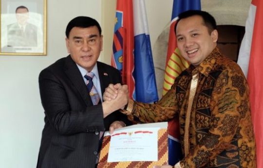 Bang Oedin dan Gubernur Ridho Promosikan Lampung di Kroasia