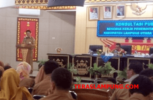 Serap Aspirasi, Bappeda Lampung Utara Gelar Konsultasi Publik