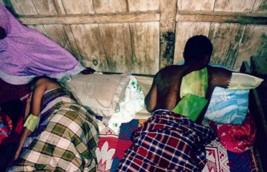 Tujuh Orang Tersambar Petir di Desa Sinarharapan Lampung Utara