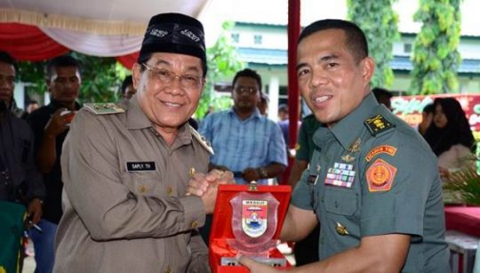 Plt Bupati Mesuji Hadiri Lepas Sambut Dandim Tulangbawang
